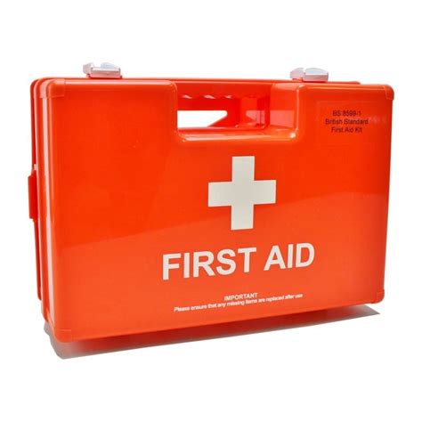 ds first aid kit metal box orange|First Aid Kits .